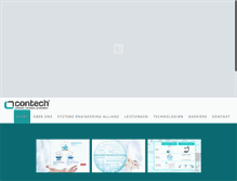 Tablet Screenshot of contech.de