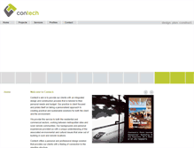 Tablet Screenshot of contech.net.au